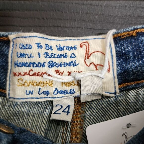 Sandrine Rose x Free People The Fred Distressed Jeans 416 - Picture 5 of 16